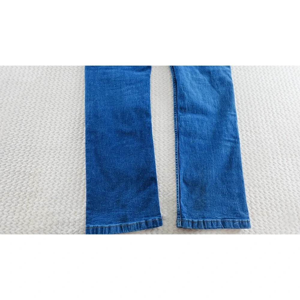 Beverly Hills Polo Club Jeans Mens 36x30 Blue Straight Dark Wash Denim